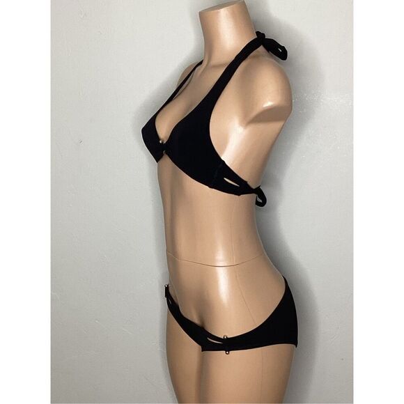 New. Robin Piccone black bikini. XS. Retails $198 - Picture 5 of 12